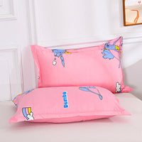 HKM-849939 Aloe Cotton Pillowcase - Pastoral Style, 48x74cm, Universal for All Seasons