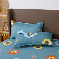 HKM-849939 Aloe Cotton Pillowcase - Pastoral Style, 48x74cm, Universal for All Seasons