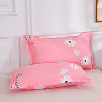 HKM-849939 Aloe Cotton Pillowcase - Pastoral Style, 48x74cm, Universal for All Seasons
