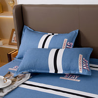 HKM-849939 Aloe Cotton Pillowcase - Pastoral Style, 48x74cm, Universal for All Seasons