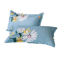 HKM-849939 Aloe Cotton Pillowcase - Pastoral Style, 48x74cm, Universal for All Seasons