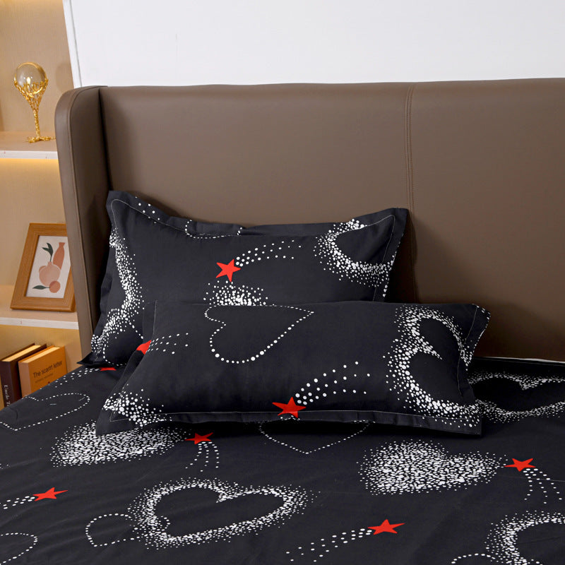 HKM-849939 Aloe Cotton Pillowcase - Pastoral Style, 48x74cm, Universal for All Seasons