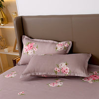 HKM-849939 Aloe Cotton Pillowcase - Pastoral Style, 48x74cm, Universal for All Seasons