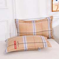 HKM-849939 Aloe Cotton Pillowcase - Pastoral Style, 48x74cm, Universal for All Seasons