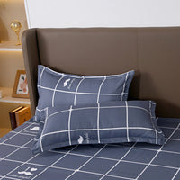 HKM-849939 Aloe Cotton Pillowcase - Pastoral Style, 48x74cm, Universal for All Seasons