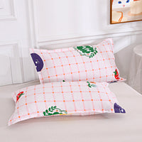 HKM-849939 Aloe Cotton Pillowcase - Pastoral Style, 48x74cm, Universal for All Seasons