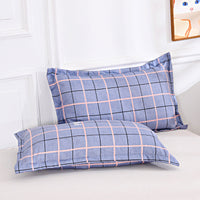 HKM-849939 Aloe Cotton Pillowcase - Pastoral Style, 48x74cm, Universal for All Seasons