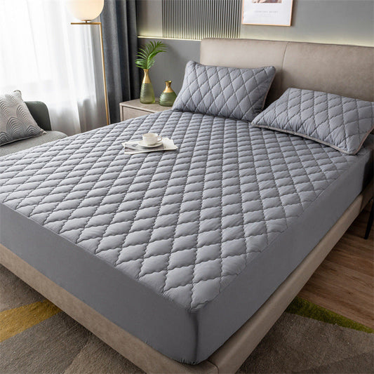 HKM-849939 Waterproof Mattress Protector with Urine Separation, Solid Color and Floral Design, Multiple Sizes Available