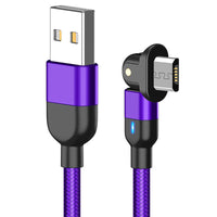 HKM-850003 Three-in-One Magnetic Type-C Charging Data Cable for Fast Charging and Data Transmission