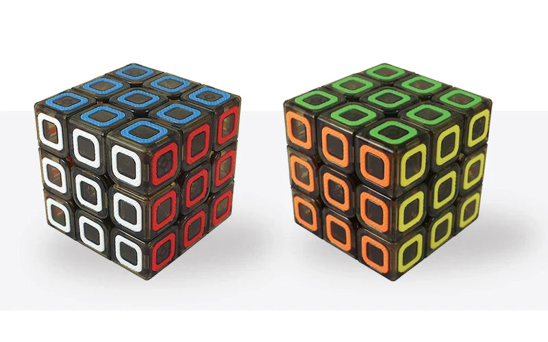 HKM-850195 3x3 Speed Cube Magic Puzzle - Easy Turning Educational Toy for Ages 2 and Up