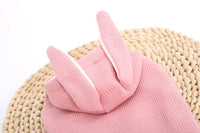 HKM-850195 Bichon Teddy Rabbit Ear Sweatshirt for Dogs - Stretch Knit, Multiple Sizes Available