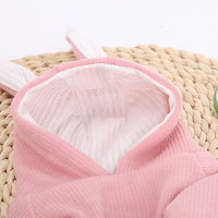 HKM-850195 Bichon Teddy Rabbit Ear Sweatshirt for Dogs - Stretch Knit, Multiple Sizes Available