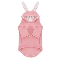 HKM-850195 Bichon Teddy Rabbit Ear Sweatshirt for Dogs - Stretch Knit, Multiple Sizes Available