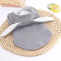 HKM-850195 Bichon Teddy Rabbit Ear Sweatshirt for Dogs - Stretch Knit, Multiple Sizes Available