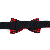 HKM-850323 British Plaid Pet Bow Tie Collar Cat Dog Traction Bow Tie