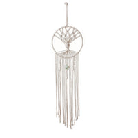 HKM-850323 Handmade Cotton Rope Dream Catcher Tree Tapestry - European Style, 73x18cm