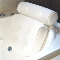 HKM-850451 3D Mesh Suction Cup Bath Pillow for Ultimate Comfort and Relaxation