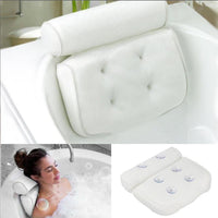 HKM-850451 3D Mesh Suction Cup Bath Pillow for Ultimate Comfort and Relaxation