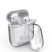 HKM-850515 Waterproof Striped Bluetooth Earphone Case Cover Compatible with AirPods 1/2