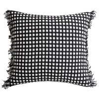 HKM-850579 Minimalist Retro Striped Pillow Cover with Geometric Patterns in Various Colors