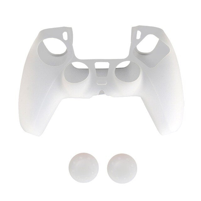 HKM-850963 Silicone Handle Cover with Caps – Available in Black, White, Blue, and Red