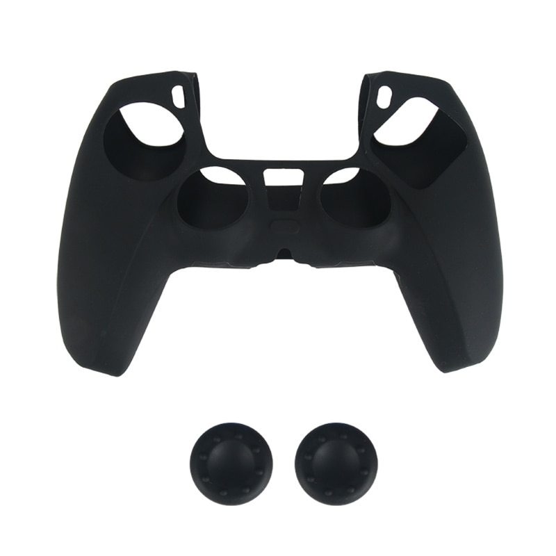 HKM-850963 Silicone Handle Cover with Caps – Available in Black, White, Blue, and Red