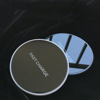 HKM-851027 Ultra-Thin Tempered Glass Wireless Charger with Over-Temperature and Overcurrent Protection, Qi Standard