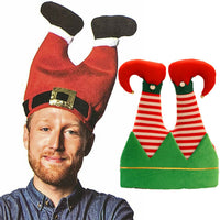 HKM-851219 Christmas Party Cap and Trousers Set for Festive Celebrations and Gifting