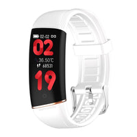 HKM-851283 Smart Bracelet Watch with Heart Rate Monitor, Blood Pressure Tracker, and Pedometer - Compatible with iPhone and Android