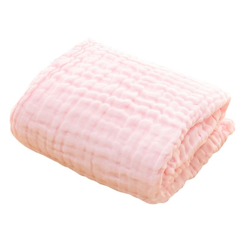HKM-851347 Soft Plain Gauze Bath Towel for Casual Use – 110x110cm