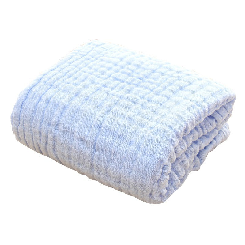 HKM-851347 Soft Plain Gauze Bath Towel for Casual Use – 110x110cm