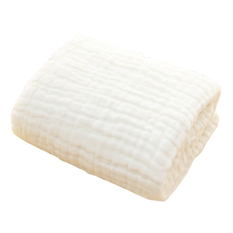 HKM-851347 Soft Plain Gauze Bath Towel for Casual Use – 110x110cm