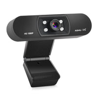 HKM-851475 HD Webcam with Built-in Microphone, 1920x1080 Resolution, 85° Rotatable Lens, Compatible with Various Video Conferencing Applications