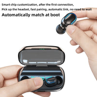 HKM-851667 Wireless Bluetooth Headset TWS with Charging Case and Long Battery Life