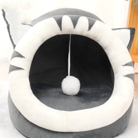 HKM-851731 Cozy Cloth Pet Nest for Small Dogs - Warm Winter Cushion in Multiple Designs