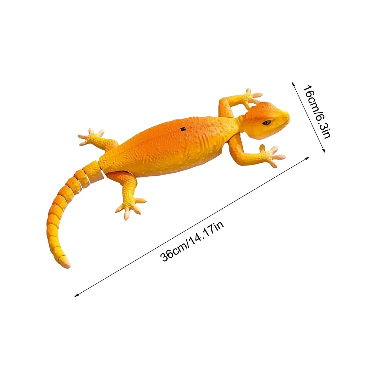 HKM-851731 Remote Control Wall Climbing Gecko Robot for Kids - Rechargeable, Indoor/Outdoor Fun