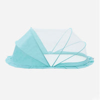 HKM-852243 Foldable Mosquito Net for Baby Crib - Insect-Proof Cover for Newborns in Pink and Blue