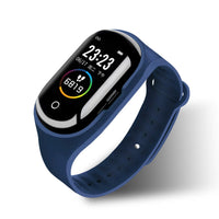 HKM-852435 Smart Bracelet with Wireless Earphones - 1 Inch Display, 130mAh Battery, Silicone Wristband, USB 2.0 Connectivity