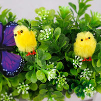 HKM-852755 Adorable Mini Plush Easter Chick Decorations for Home and Party Use, Ideal for All Ages