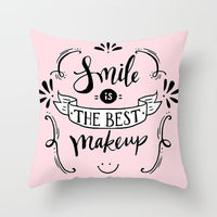 HKM-852819 Linen Peach Skin Super Soft Cushion Cover, 45x45cm Brushed Cloth with PP Cotton Filling