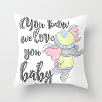 HKM-852819 Linen Peach Skin Super Soft Cushion Cover, 45x45cm Brushed Cloth with PP Cotton Filling