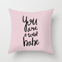 HKM-852819 Linen Peach Skin Super Soft Cushion Cover, 45x45cm Brushed Cloth with PP Cotton Filling