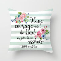 HKM-852819 Linen Peach Skin Super Soft Cushion Cover, 45x45cm Brushed Cloth with PP Cotton Filling