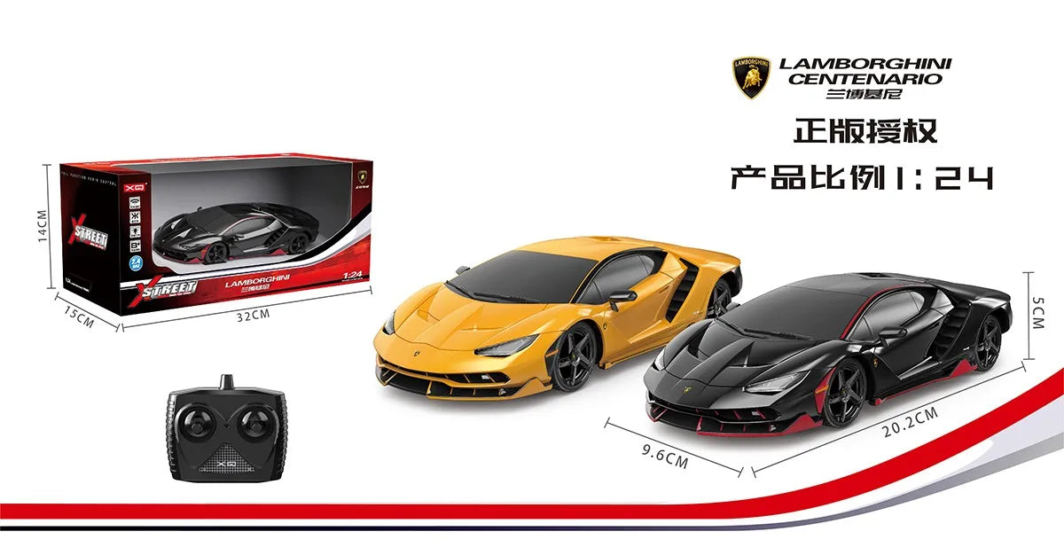 HKM-852883 Remote Control High Speed 1:24 Drift Car with 30M Range for Ages 8 and Up