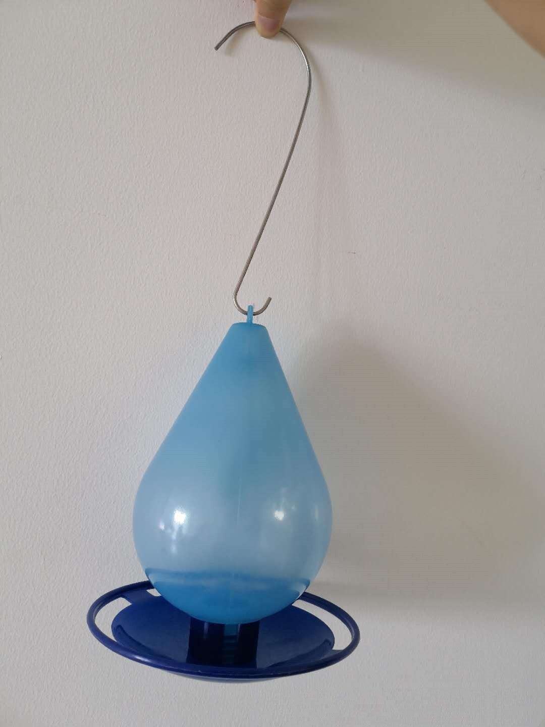 HKM-853011 Sustainable Water Drop Shape Hanging Bird Feeder for Outdoor Use