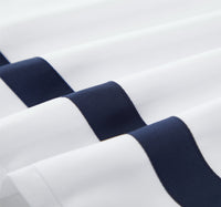 HKM-853075 Elegant Hotel Style Three-Piece Home Textile Set with Plain Weave Polyester Fabric