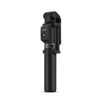 HKM-853139 Bluetooth Wireless Selfie Stick Tripod Compatible with iPhone Models, Mini Tripod, Maximum Extension 660 mm, Folding Length 186 mm, Black/White