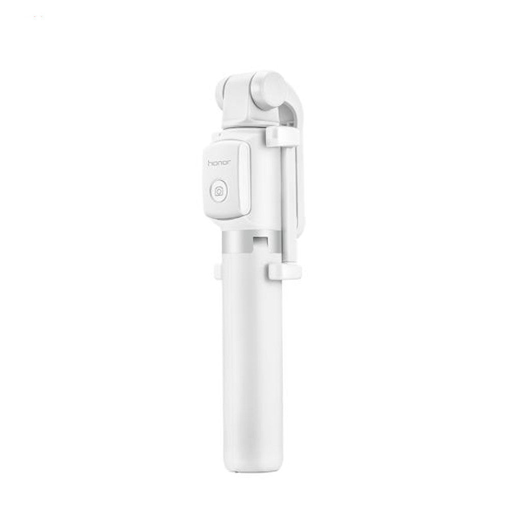 HKM-853139 Bluetooth Wireless Selfie Stick Tripod Compatible with iPhone Models, Mini Tripod, Maximum Extension 660 mm, Folding Length 186 mm, Black/White