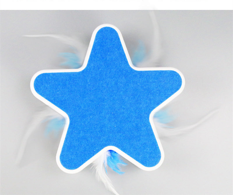 HKM-853523 Pet Supplies Amazon Five-pointed Star Funny Cat Box