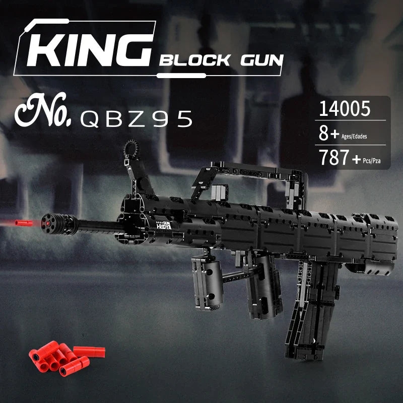 KTX-853651 DIY Building Block Set – Multi-Style Construction Toy for Ages 8 and Up